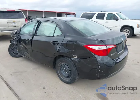 2015 Toyota Corolla Le z USA, uszkodzony, nr VIN 5YFBURHE8FP343705